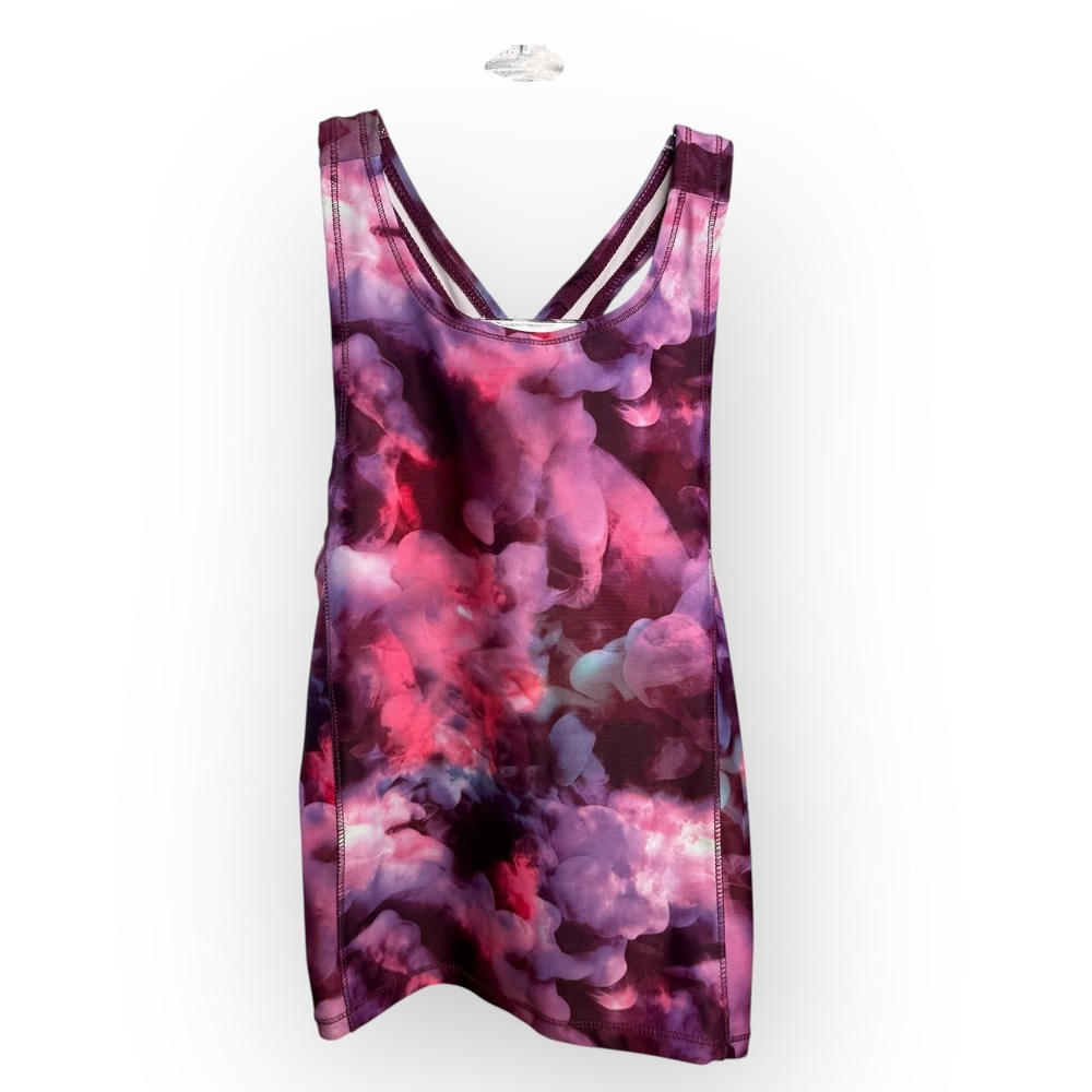 Runway Quick Dry Moisture Wicking Athletic Sleeveless Purple Pink L 12/14